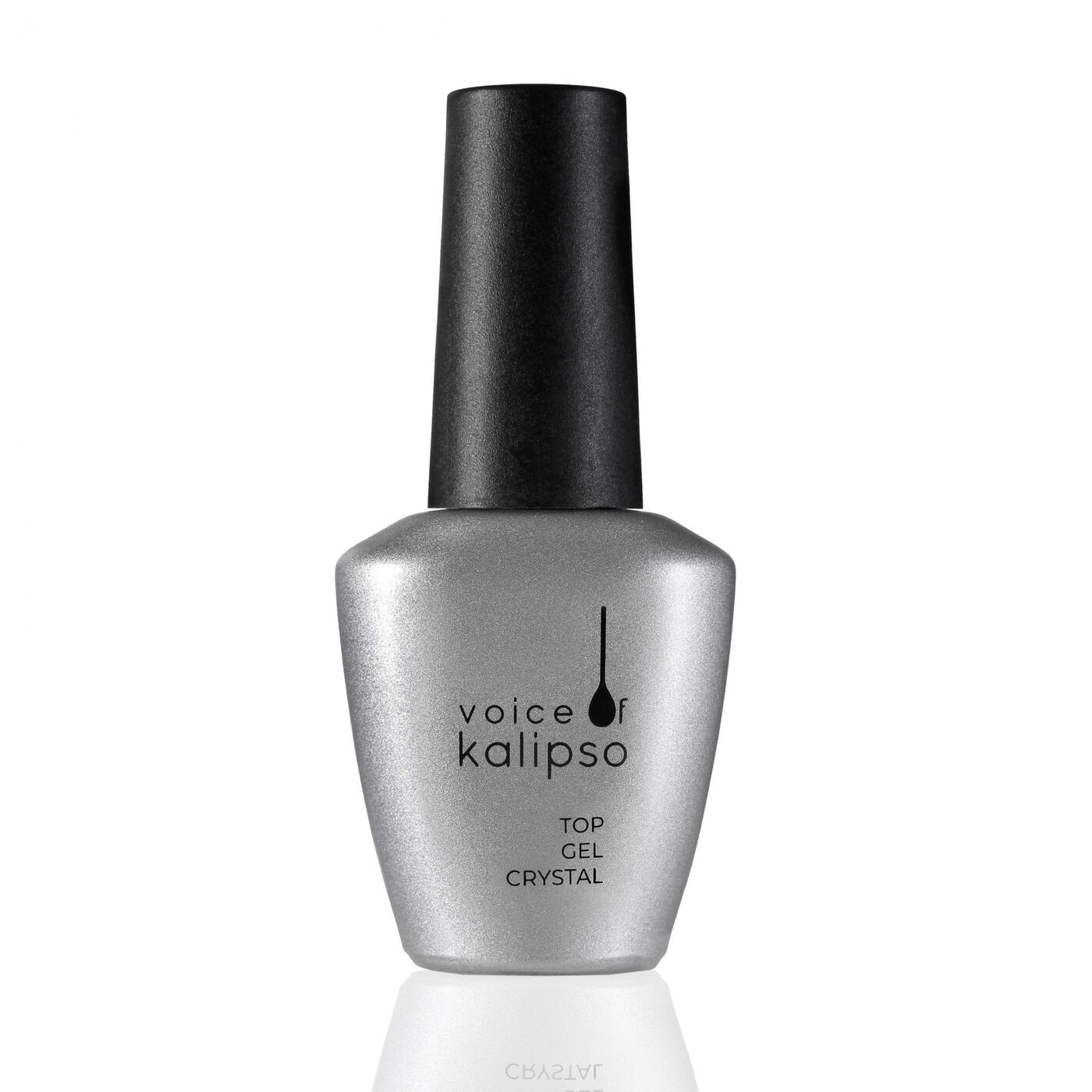 KALIPSO Тoр Gel Crystal- Ультраглянцевое верхнее покрытие для гель-лака с липким слоем-img-0