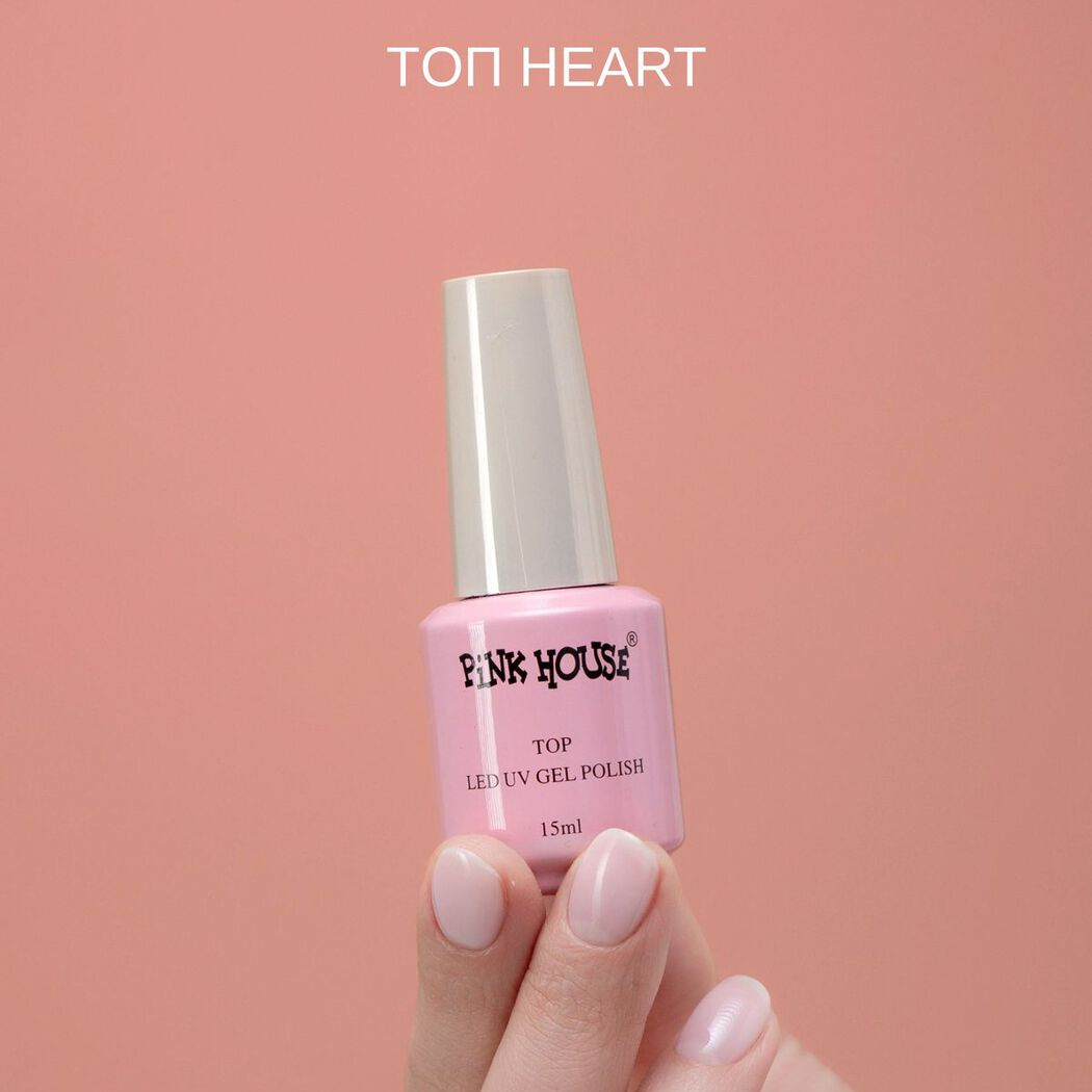 Pink House  топ с эффектом мокрых ногтей в упаковке с сердцем без ультрафиолета-img-0
