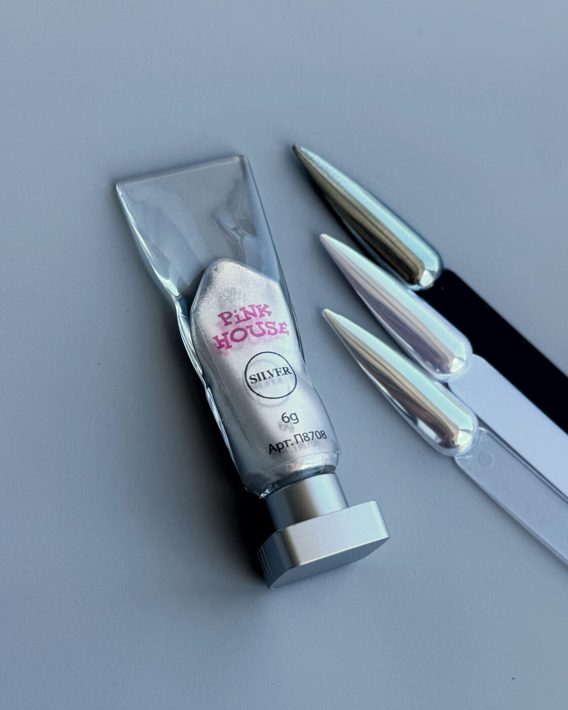 втирка тюбик silver 6 гр Pink House-img-2