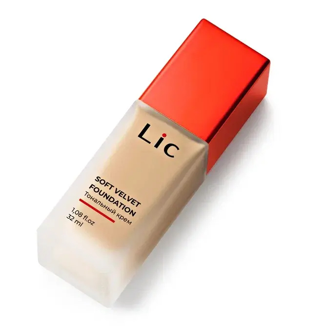 LIC Тональный крем  с полуматовым финишем "Soft Velvet Foundation"-img-0