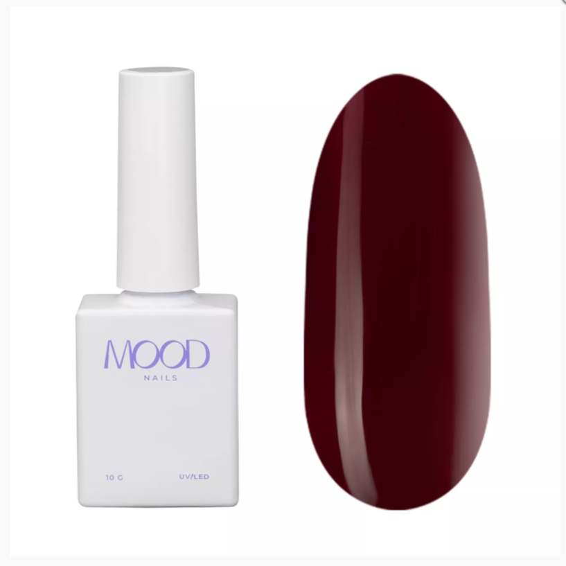 Гель-лак MOODNAIL Cherry Red 10г-img-0