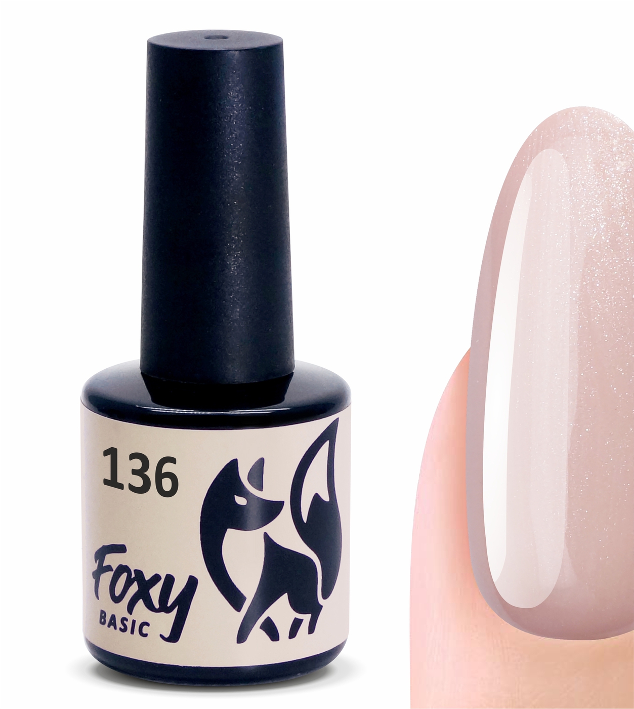 Foxy Гель-лак (Gel polish) #136, 8 ml-img-1