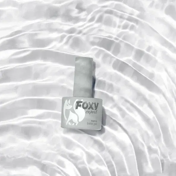 Foxy Каучуковое базовое покрытие NANO (Rubber base gel NANO), 15 ml-img-0