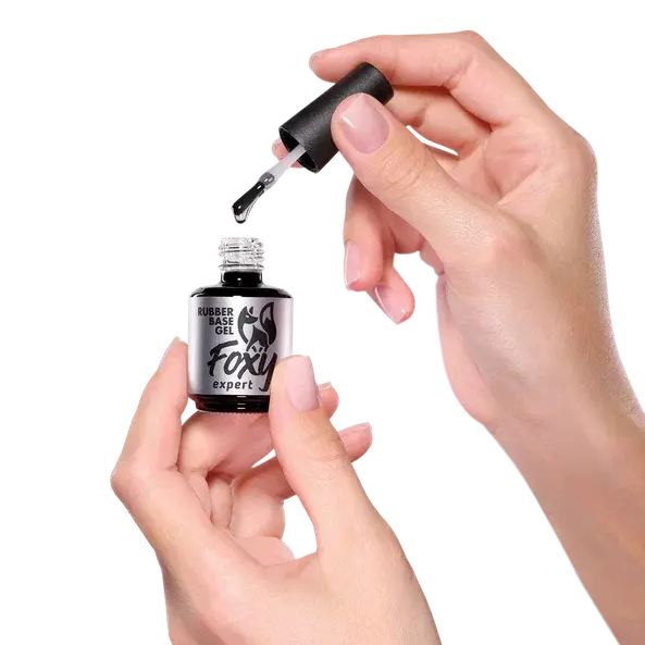 Foxy Каучуковое базовое покрытие (Rubber base gel), 10 ml-img-0