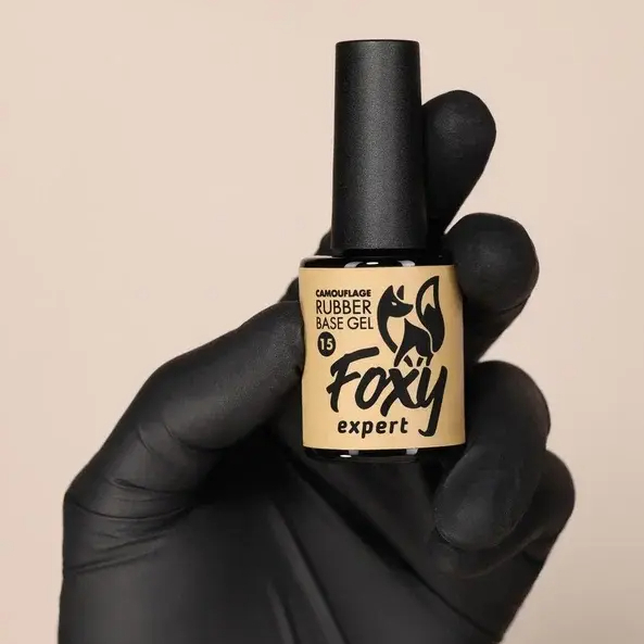 Foxy Камуфлирующая база #15 (RUBBER BASE CAMOUFLAGE) 10 ml-img-1