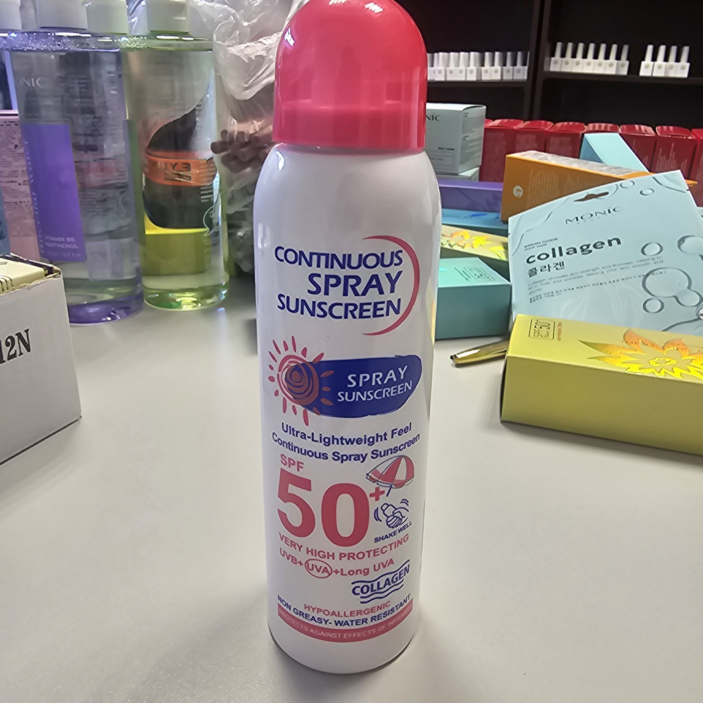 Солнцезащитный спрей SPF50+ Continuous Spray Sunscreen-img-0