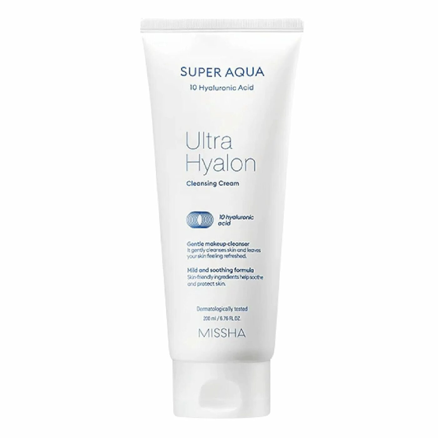MISSHA пенка для умывания Ultra Hyalron Cleansing Cream Увлажняющая с гиалуроновой кислотой-img-0