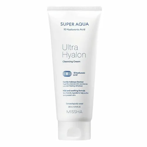 MISSHA пенка для умывания Ultra Hyalron Cleansing Cream Увлажняющая с гиалуроновой кислотой-img-0
