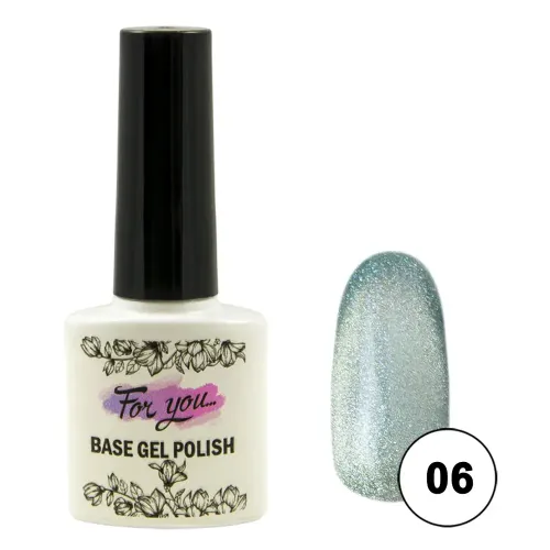 Гель-лак FOR YOU Cat s eye CRYSTAL № 06-img-0