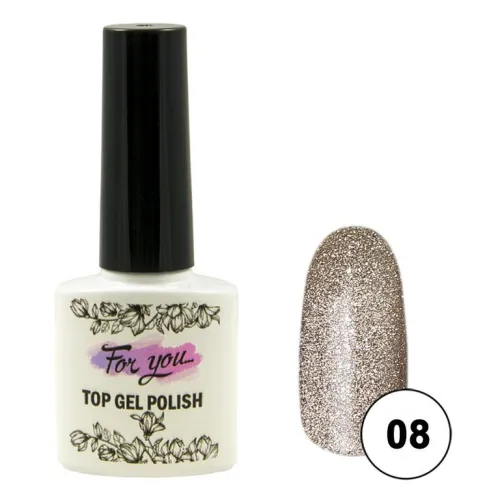 Гель-лак FOR YOU Cat"s eye Effect DIAMOND № 08-img-0
