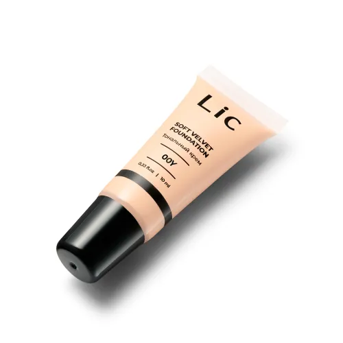 LIC Тональный крем с полуматовым финишем Mini Version "Soft Velvet Foundation"-img-1