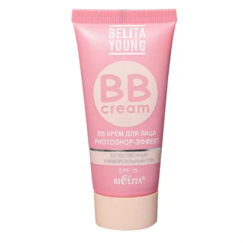 BELITA YOUNG BB-Крем для лица "Photoshop-Эффект" SPF15 тон Универсальный, естественный 30мл-img-0