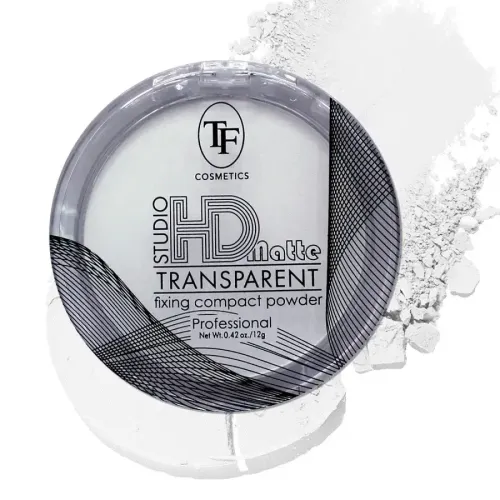 TF Компактная прозрачная пудра для лица STUDIO HD TRANSPARENT fixing compact powder-img-0