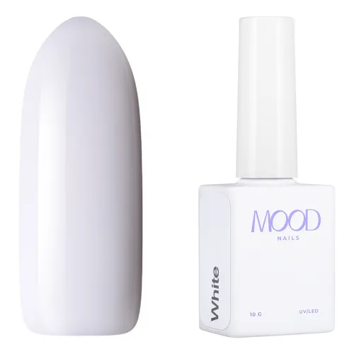 MOODNAIL Гель-лак White, 10г-img-0