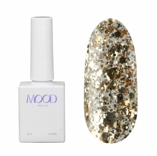 Гель-лак MOODNAIL Just shine gold 10г-img-0