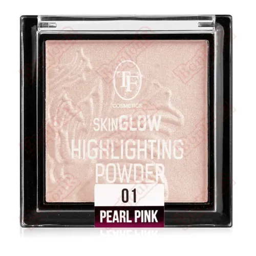 ТF Хайлайтер для лица SKIN GLOW Highlighting Powder, тон 01/жемчужный розовый-img-0