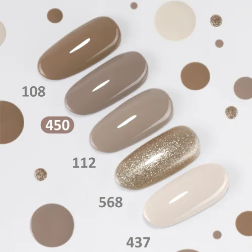 Foxy Гель-лак (Gel polish) #450, 8 ml-img-1