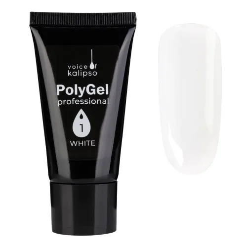 Полигель №01 белый WHITE, 30 мл-img-0