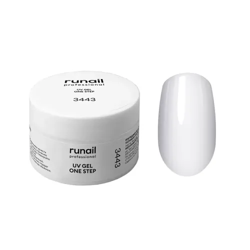 runail Камуфлирующий УФ-гель 3443 Прозрачный 15 г-img-0