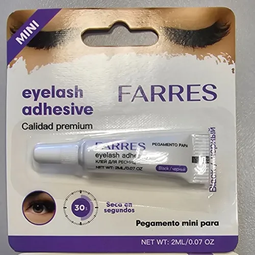 Farres клей для ресниц и пучков 30 секунд (черный)-img-0