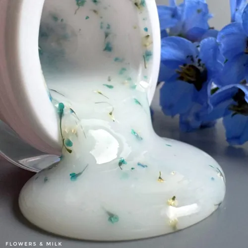 Гель flowers с сухоцветами Pink House-img-0