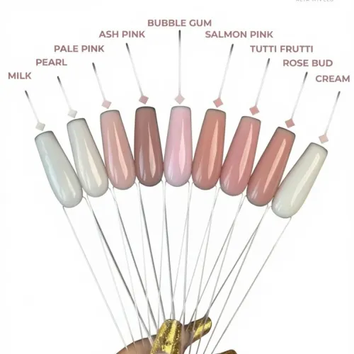 Alta Nivelo Гель для моделирования густой вязкости PALE PINK 100г-img-0