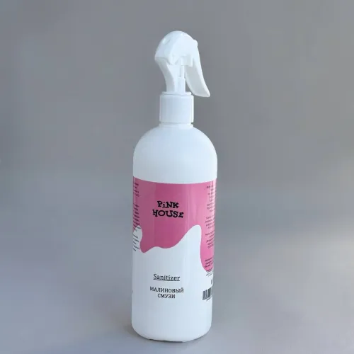 Pink House антисептик малиновый смузи 500 мл спрей-img-0