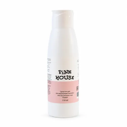 Средство для обезжиривания и снятия липкого слоя Cleaner  Pink House 110 мл-img-0