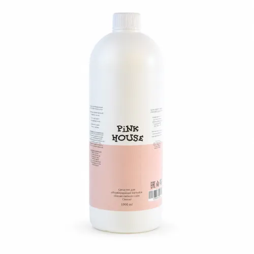 Средство для обезжиривания и снятия липкого слоя Cleaner Pink House 1000 мл-img-0