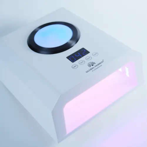 Global Fashion GF D-04 LED лампа с розовыми диодами и внешней подсветкой 368 W белая-img-0