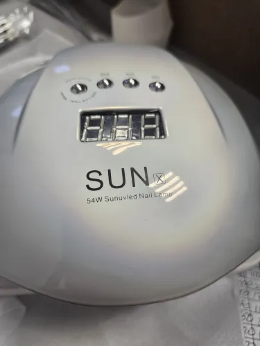 Лампа SUN X 54W Серебристая/голографик-img-0