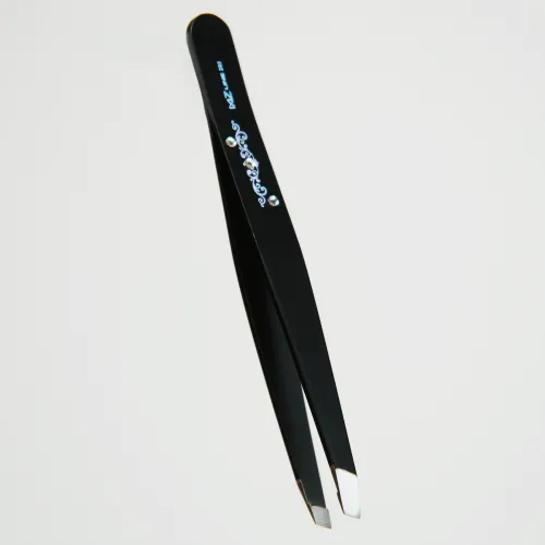 MZ Line A205 Пинцет с декором и стразами-img-0
