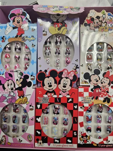 Ногти накладные, детские "Mickey Mouse"-img-0