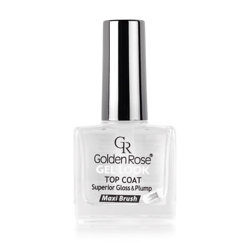 Верхнее покрытие для лака GOLDEN ROSE "Gel Look Top Coat" 10.5 мл-img-0