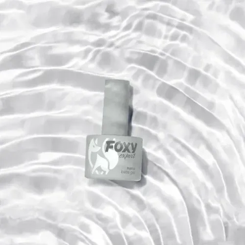 Foxy Каучуковое базовое покрытие NANO (Rubber base gel NANO), 15 ml-img-0